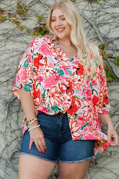 Immagine di PLUS SIZE KIMONO SHIRT